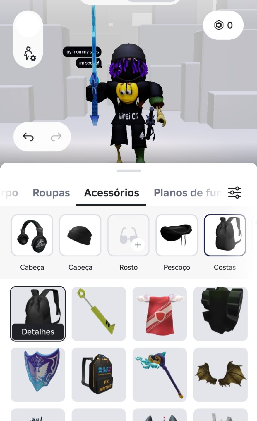 CONTA ROBLOX COM MAIS DE 25 SKINS!