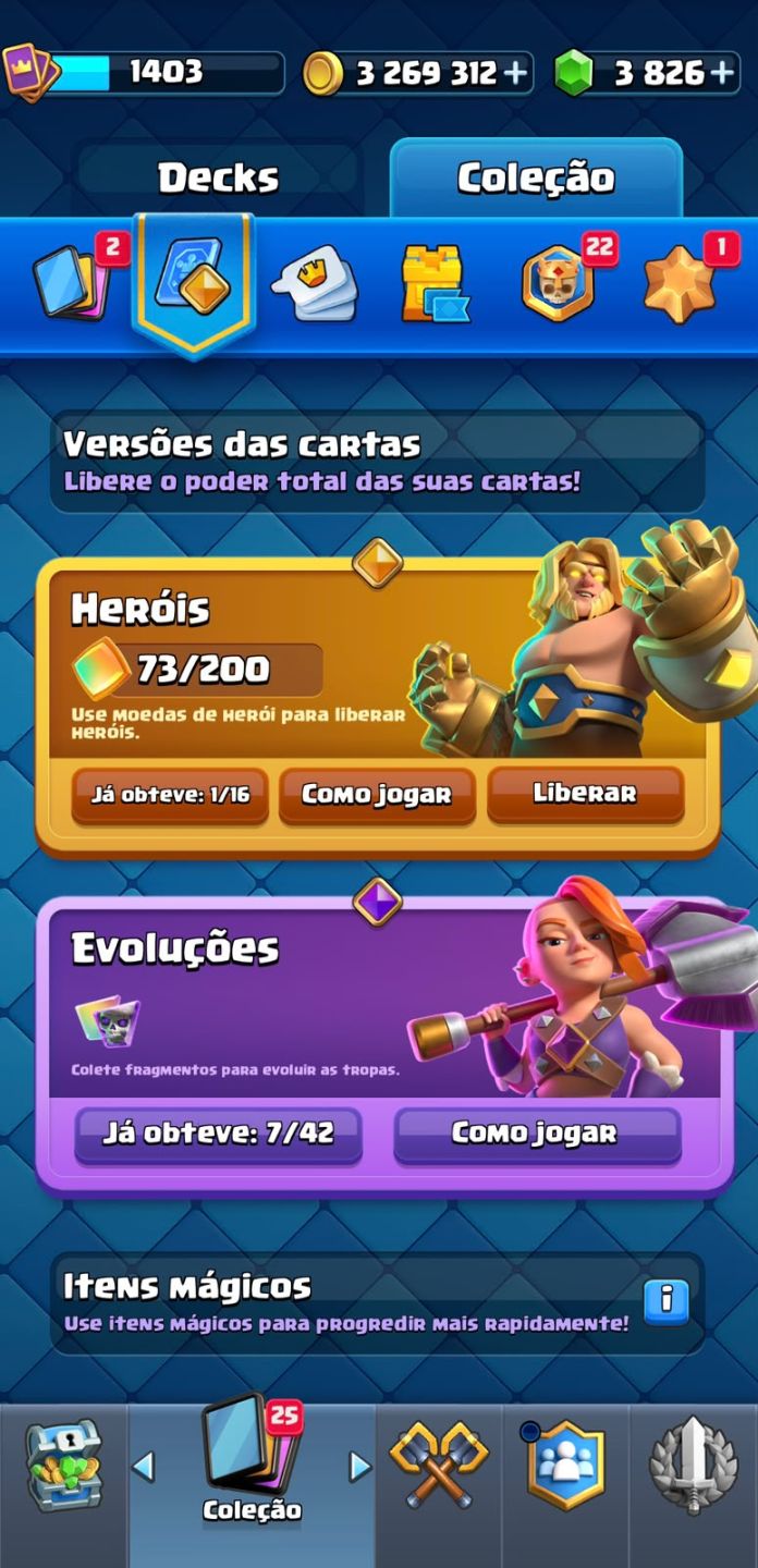 CONTA CLASH ROYALE COM 8 ANOS DE JOGO 9K DE TROFÉUS E 3 MILHÕES DE OURO +BRINDES