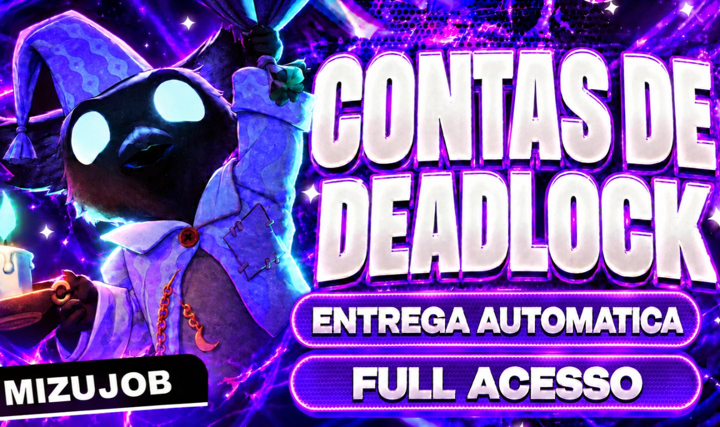 [PROMOÇÃO 50%] CONTAS DE DEADLOCK - STEAM SEM LIMITE