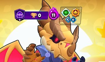Conta de brawl stars boa com pro pass do crow Leon e skins de parceria