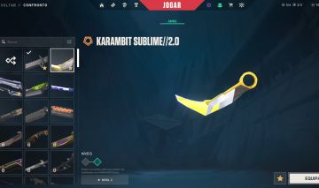 Conta Valorant +1,3K Gastos C/ Karambit Sublime//2.0, Faca Xenocaçador e +