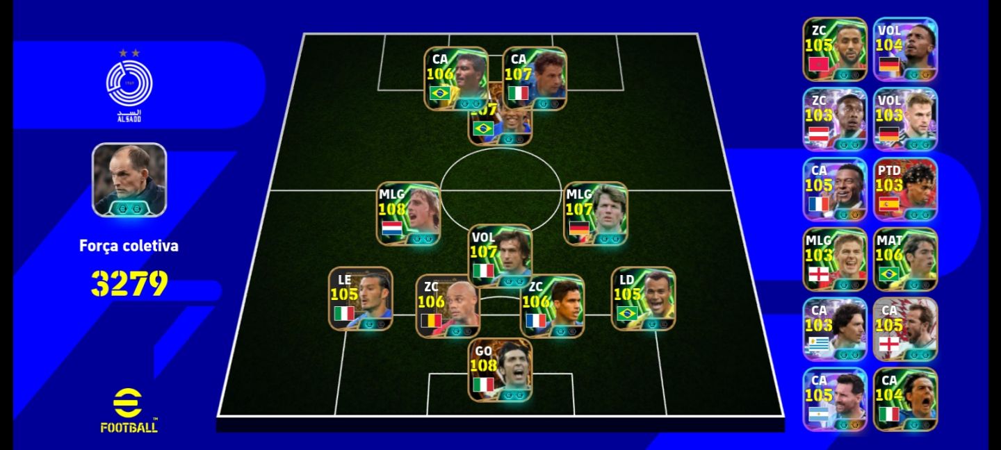 CONTA DE eFootball ÚNICO DONO | KONAMI ID VINCULADA | FC 3279