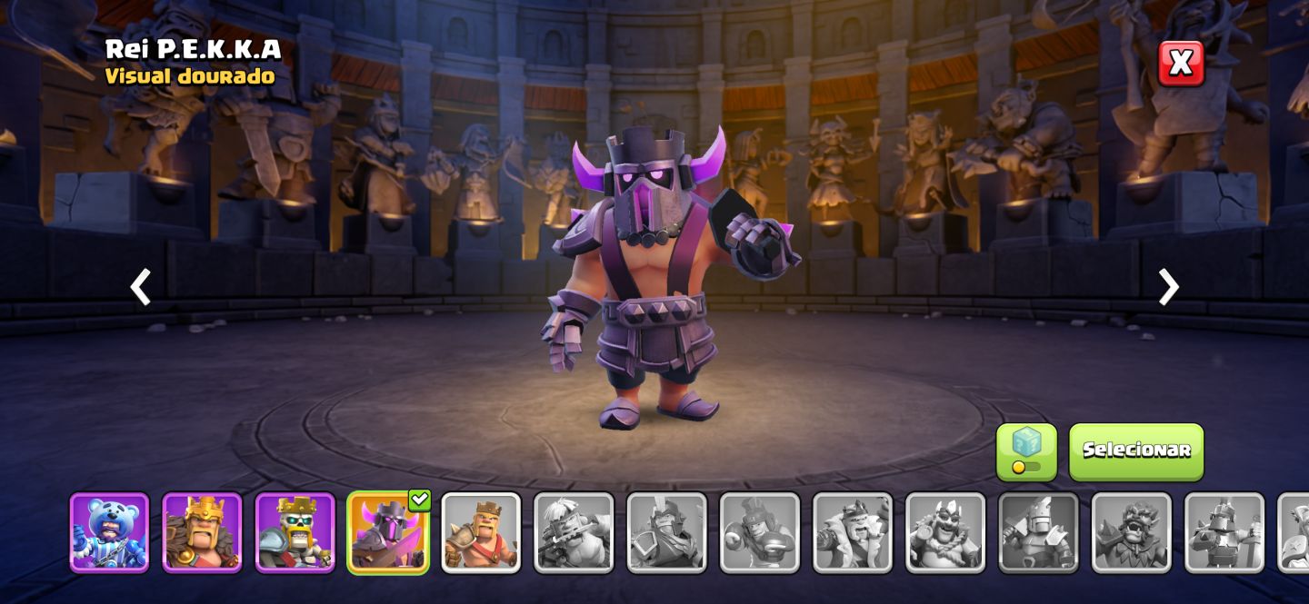 (PREÇO NEGOCIAVEL) CONTA CLASH OF CLANS CV 17 SEMI