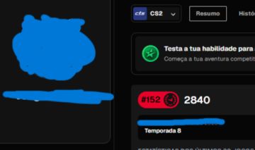Conta CS 2900 elo FACEIT max elo 3300, lvl 20 GC com varias medalhas e jogos ste
