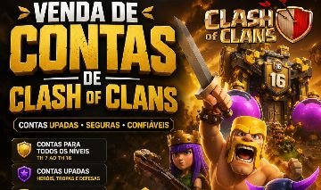 CONTAS DE ALTO NIVEL CLASH OF CLANS
