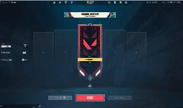 CONTA VALORANT PLATINA 1 COM SKINS