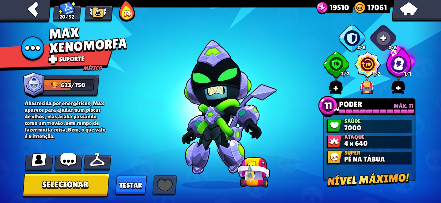 CONTA DE BRAWL STAR 47K DE TROFÉUS