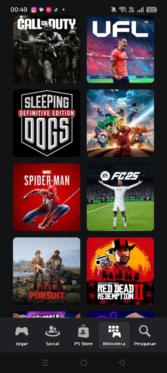 CONTA PSN/COM VÁRIOS JOGOS