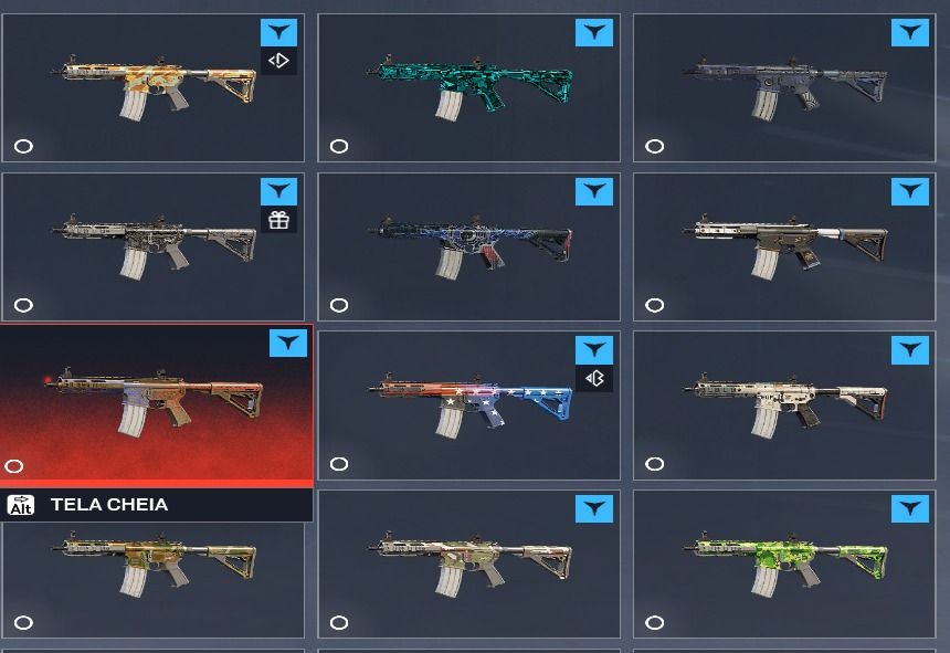 Conta antiga de R6 LVL 975