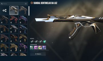 CONTA VANDAL SENTINELA DA LUZ VALORANT - FULL ACESSO
