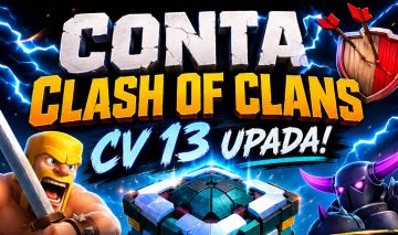 Conta de clash of clans CV 13