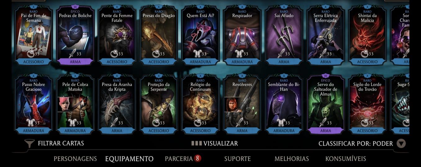 (PREÇO NEGOCIÁVEL) CONTA DE MORTAL KOMBAT 73K DE ALMAS