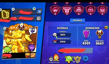 Conta Rara de Brawl Stars