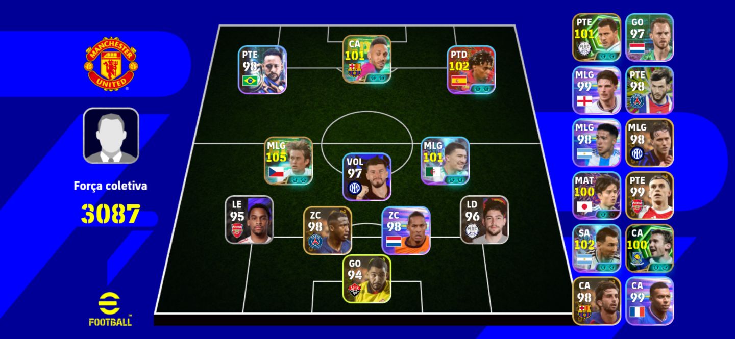 Conta efootball com Tomá Rosický