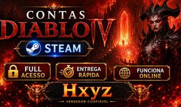 CONTAS DIABLO IV na STEAM - (FUNCIONA ONLINE) - BATTLENET LINKÁVEL - FULL ACESSO