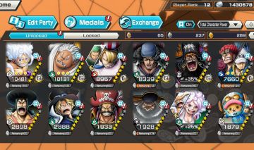 Opbr conta com 8 ex inclui Bonney EX