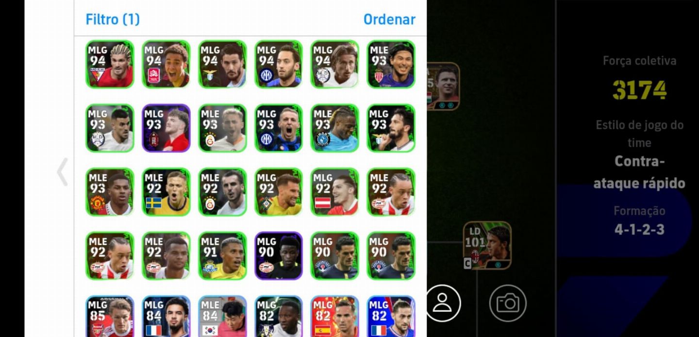 CONTA DE EFOOTBALL A VENDA