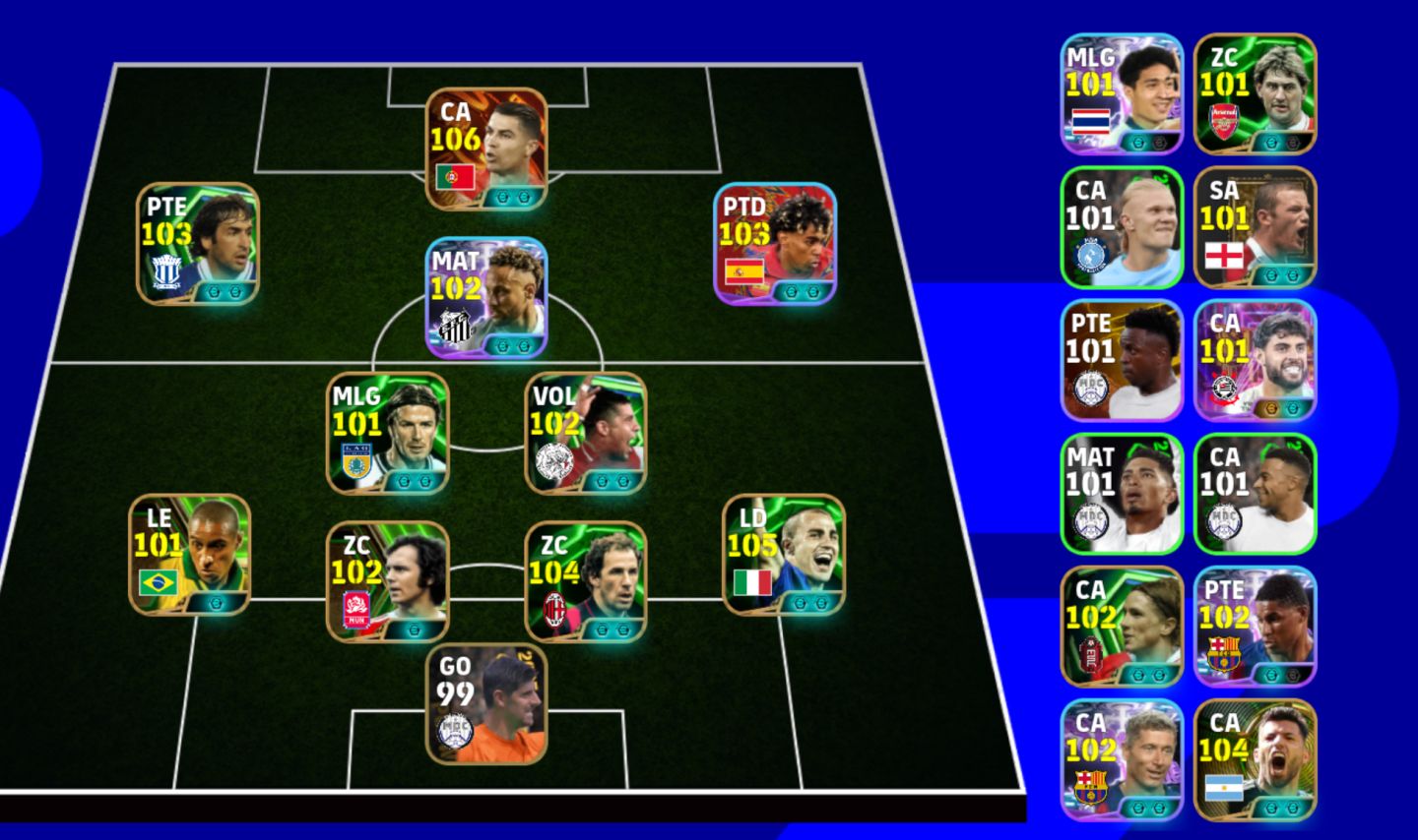 Conta rara efootball 27