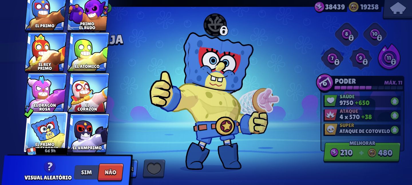 Conta Brawl Stars 13k+ Troféus | 72 Brawlers | Vários Power 11