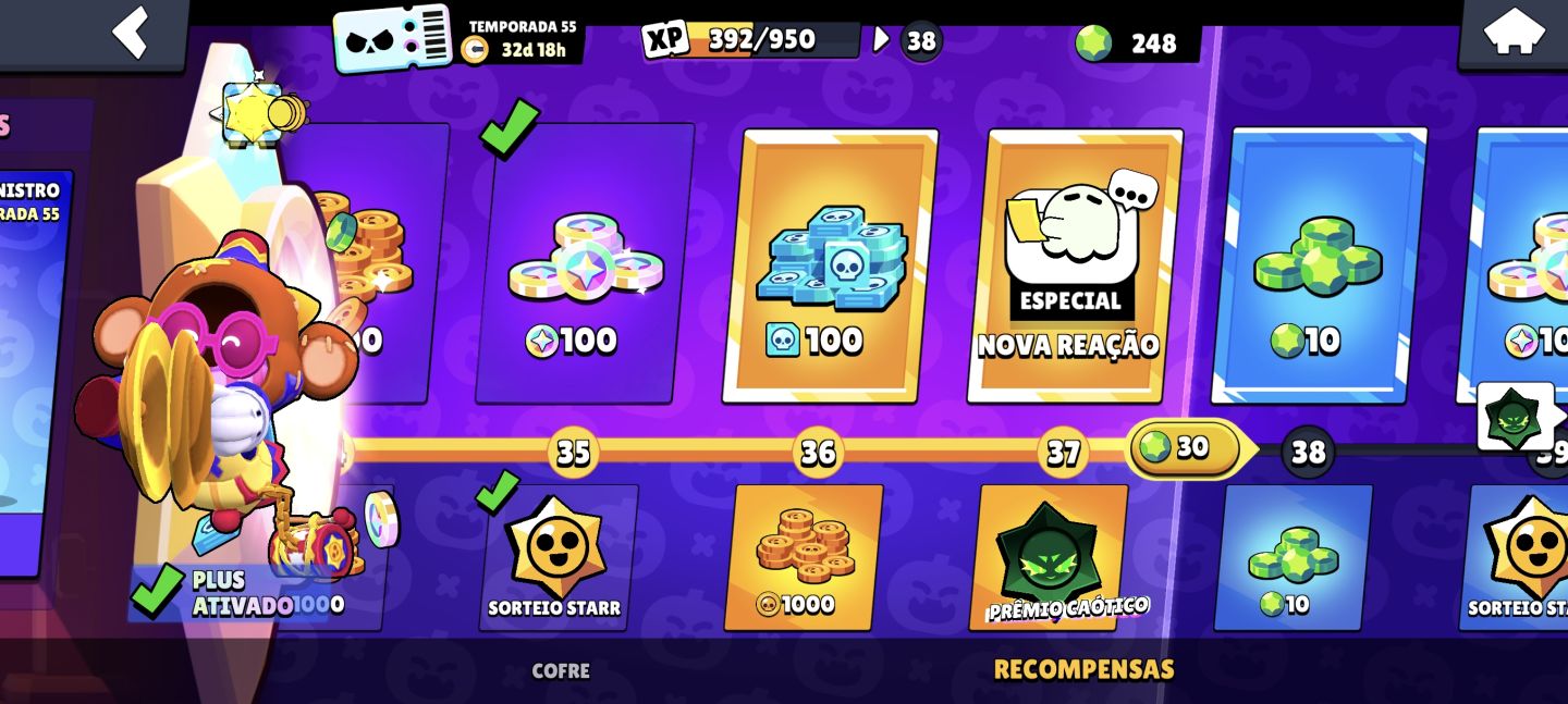 Conta BRAWL stars completamente Full