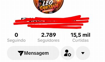 Conta do tik Tok bem engajada
