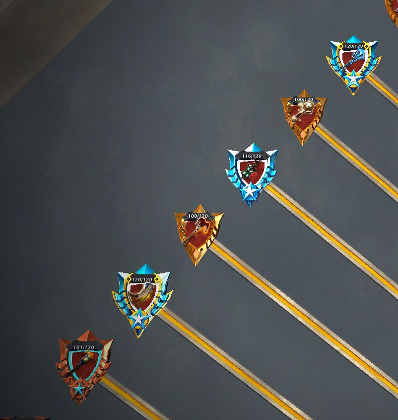 Conta Albion End Game server NA Colete T8