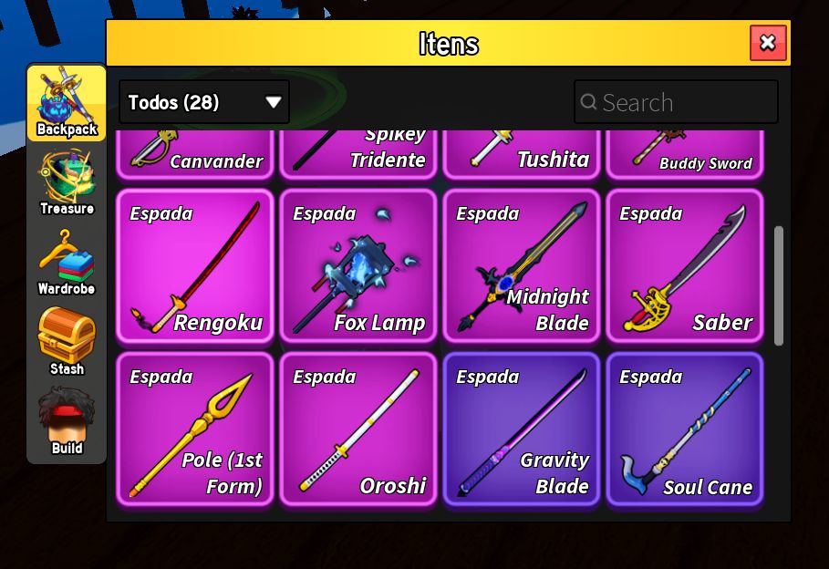 CONTA DE BLOX FRUITS COM DARK BLADE E NOTIFICADOR DE FRUTAS E 2X MONEY