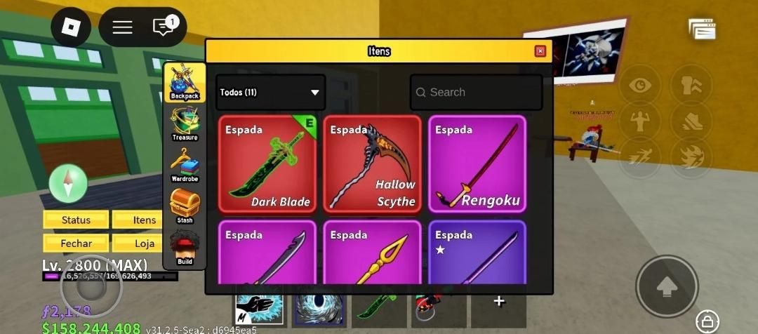 CONTA DE BLOX? KITSUNE PERMA, BUDHA PERMA, PORTAL PERMA, FULL GAMEPASS!