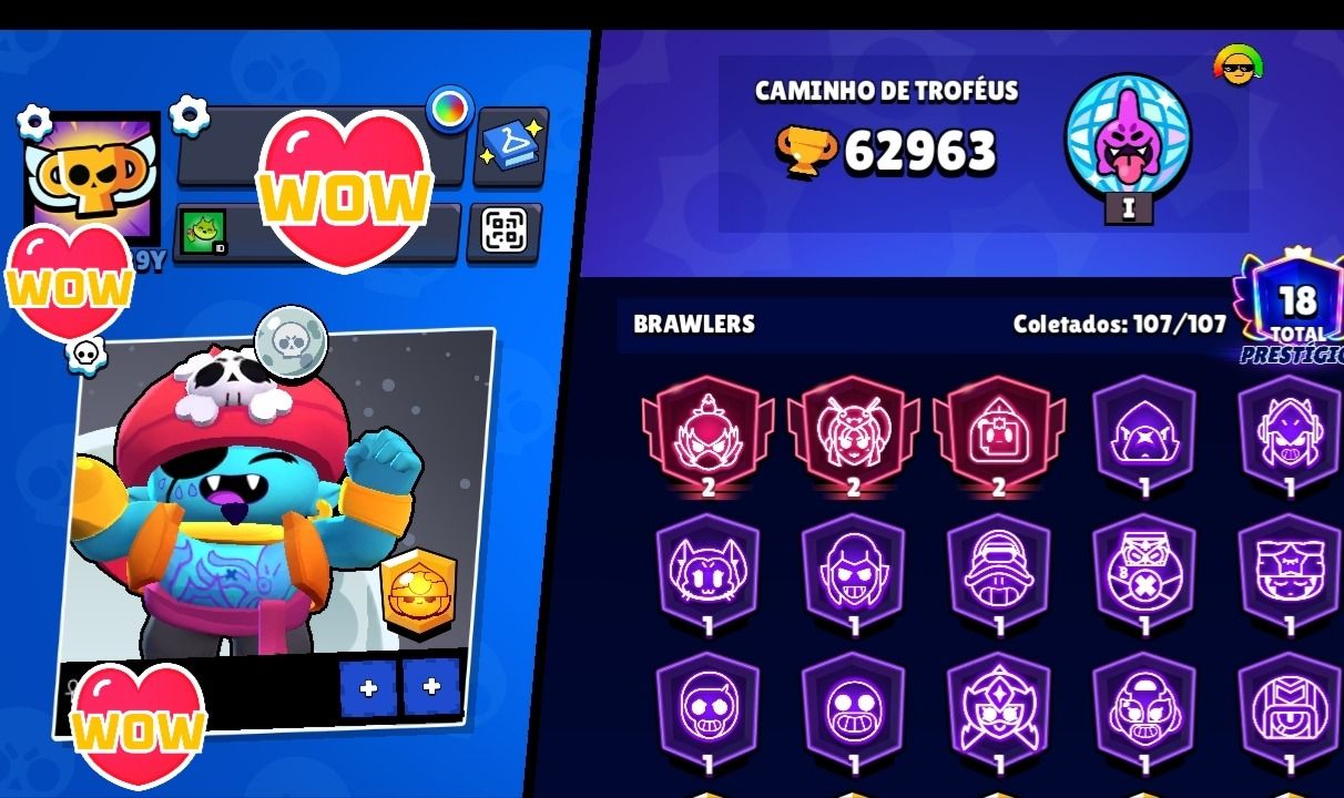 Brawl Stars | Conta completa