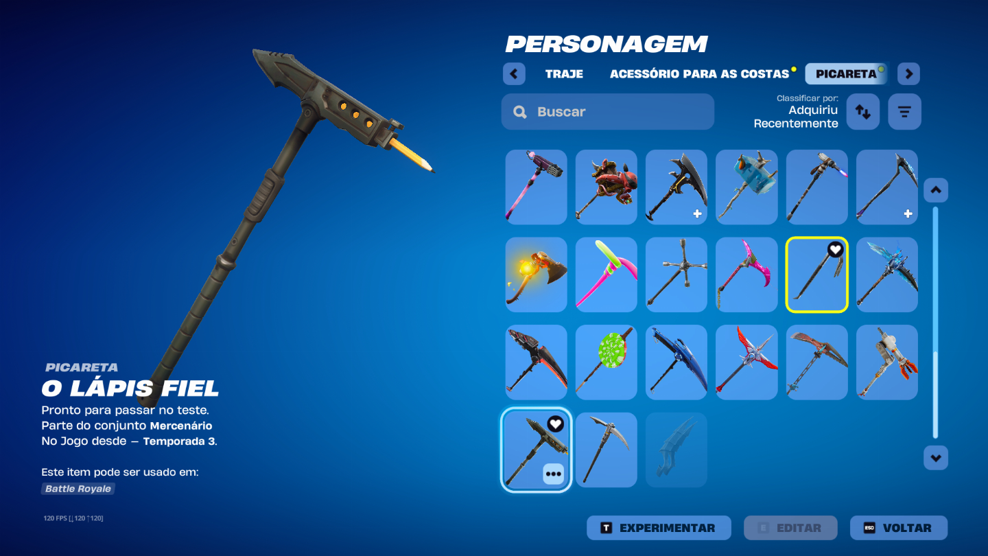 CONTA FORTNITE OG - TEMP. 3,4,5,7,8,9 + LARA CROFT
