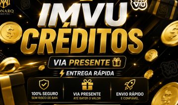 CRÉDITOS VIA PRESENTE - R$ 1,80 CADA K