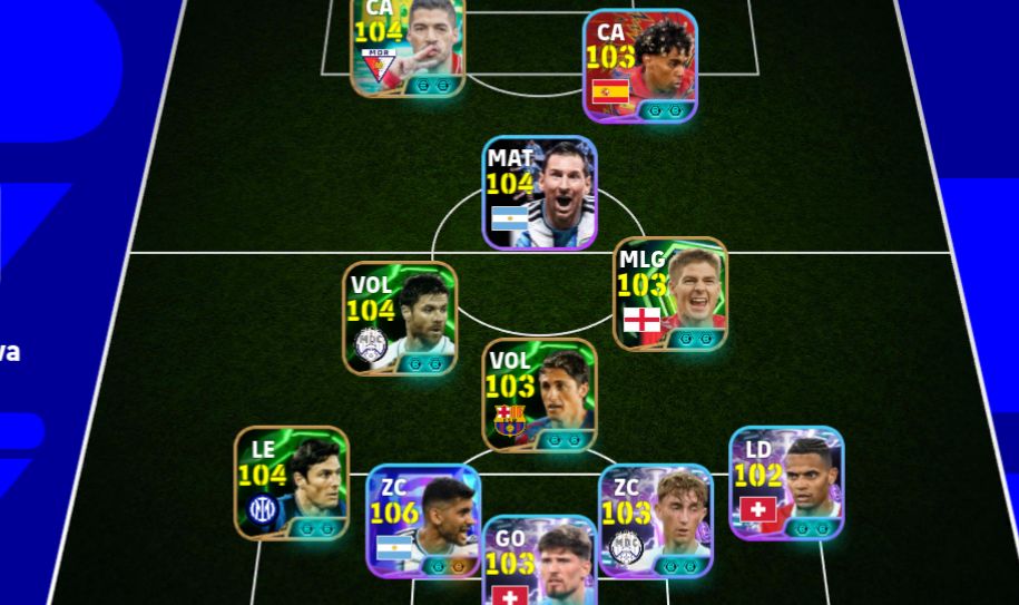 Conta eFootball | Força 3195 + Klopp + Elenco Completo e Reservas de Elite