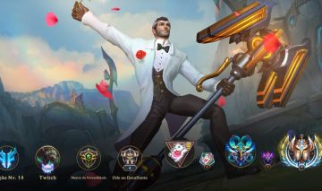 Conta wild rift . Conta atualmente desafiante mais de 60 skins