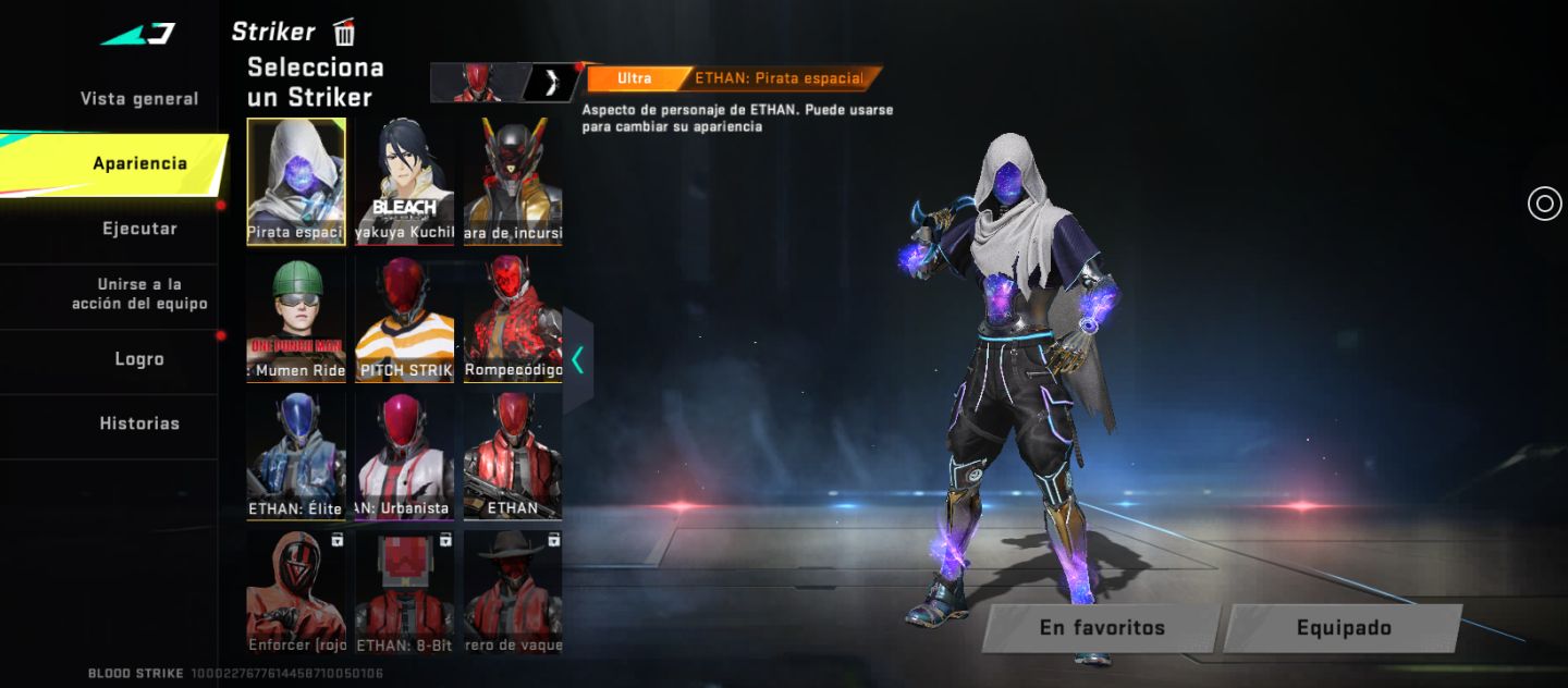 Conta de Blood striker Skin alondra