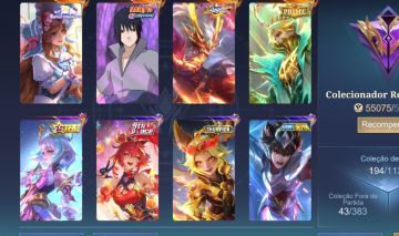 Conta mobile legends suyou sasuke