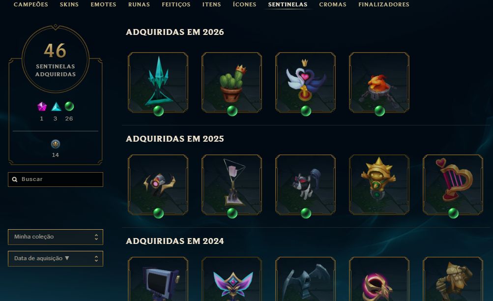 CONTA LVL 538 - DIAMANTE - TOP 20 KALISTA BR - 136 EM - 4612 EL