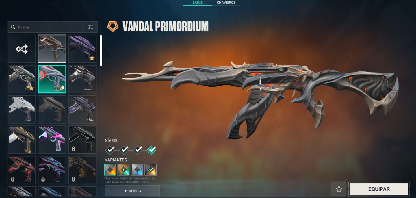 Conta Do Valorant Com Varias Skins,canivete borboleta,Vandal gaia, entre outras.