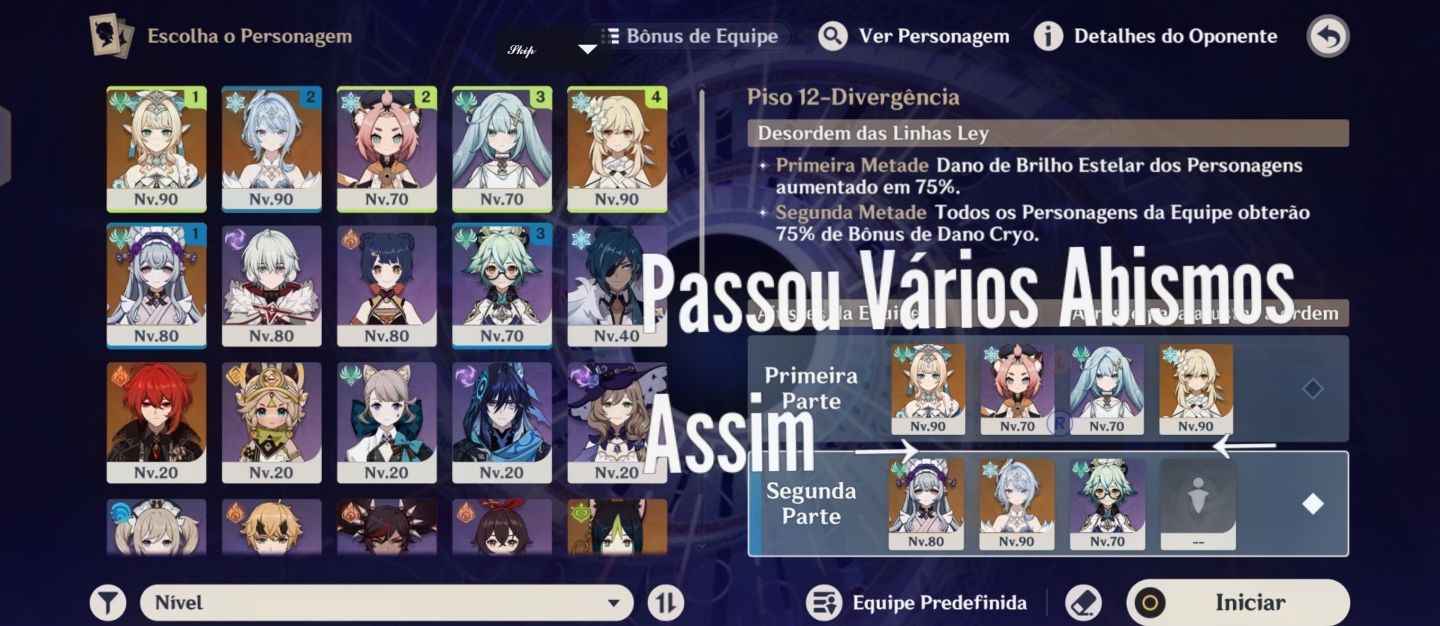 Única conta com Vesna C6R1 + Odette Disponível no momento