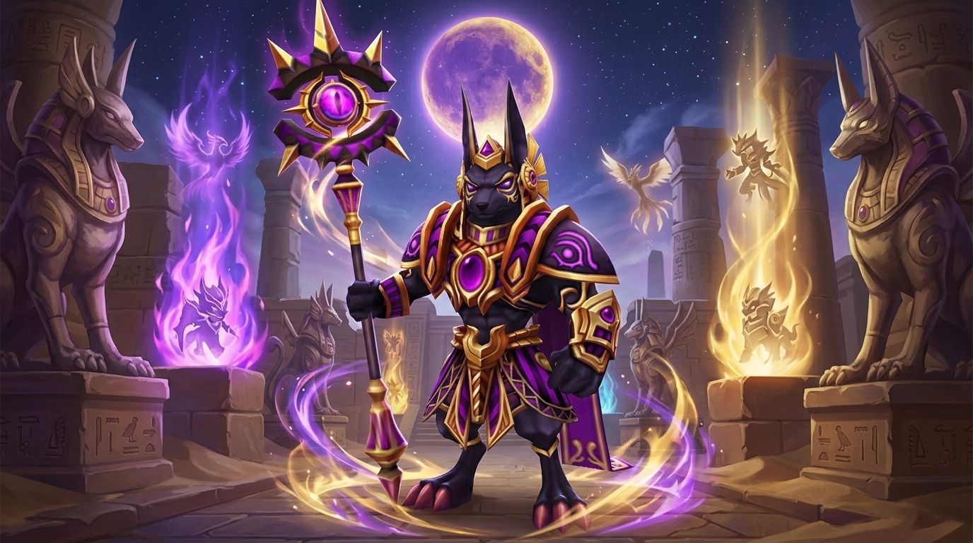 [Ultra Sumonada] DARK ANUBIS [THEBAE]+ 18 Lendarios + 1.667 MS!