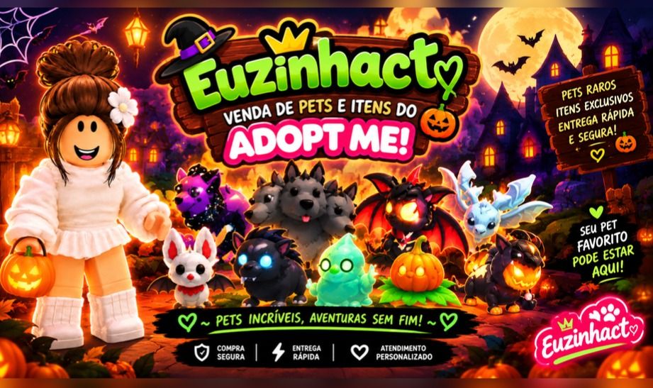 PETS DE HALLOWEEN ADOPT ME | ENTREGA RÁPIDA E GARANTIDA