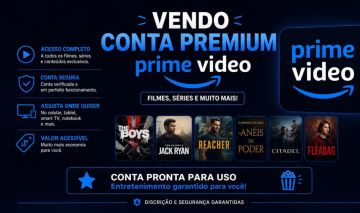 Prime Video Acesso Privado + PIN+ perfil exclusivamente seu