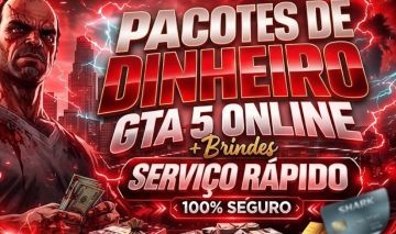 GTA ONLINE | DINHEIRO GTA$ 1M-10M | PS4 | PS5 | XBOX SERIES | PC