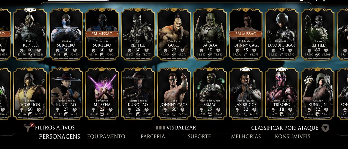 Mortal Kombat Mobile Conta Pro (IOS)