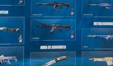 Conta de Valorant com muita skin