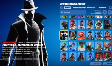 Conta Fortnite | 161 Skins | Spider-Man Noir | Entrega automática!