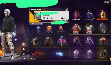 CONTA FREE FIRE LEVEL 67, PASSE MANOMAX, CLA DOS DRAGÕES, 400 PEITA, PUNHO E ETC