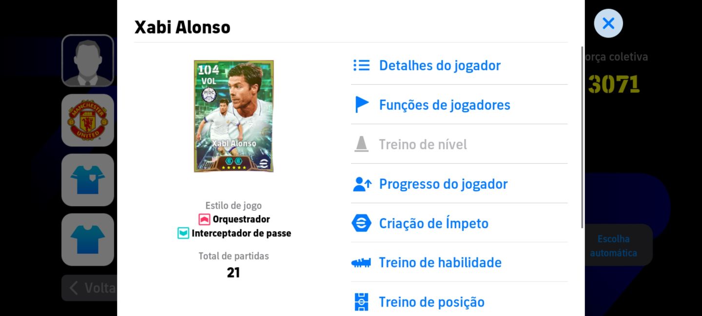 Conta pra iniciar bem xabi alonso e diego forlan