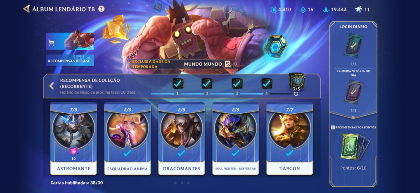 Conta grão mestre 32 wild rift