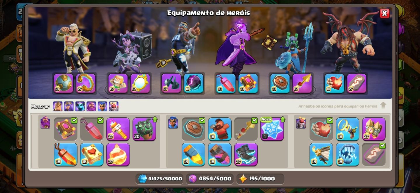 CV18 FULL RARO SKINS E PAISAGEM