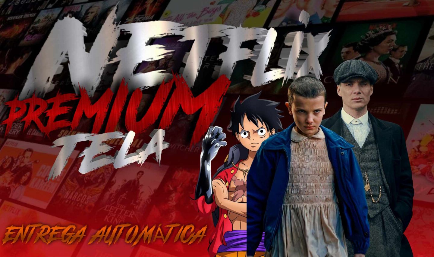 NETFLIX PREMIUM (TELA)